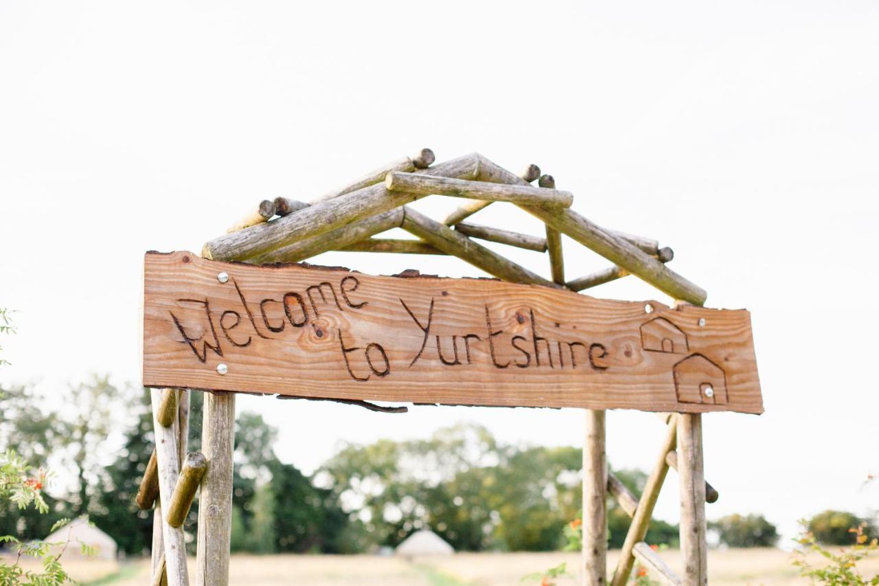 Yurtshire Fountains - Wensley Yurt Villa Ripon Bagian luar foto